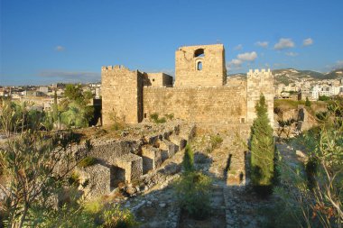 Byblos Kalesi, Lübnan Haçlılar tarafından 12. yüzyılda Lübnan 'da inşa edildi.