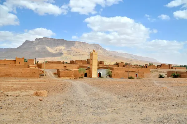 Draa Valley, Fas 'ta Sahra Çölü' ndeki vaha. 