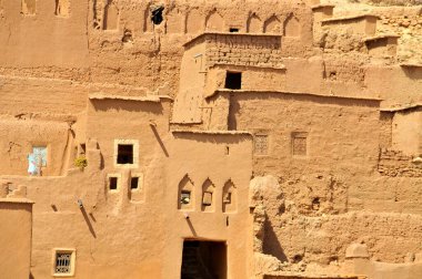 Benhaddou 'da - Fas' ta tarihi bir kaşba ya da çar