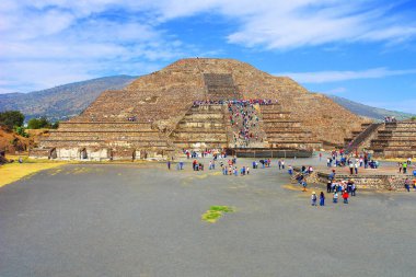  Teotihuacan - Meksika Vadisi 'nin eski bir Mesoamerikan şehri                              