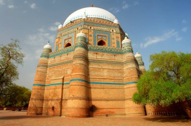Pakistan Multan 'da Shah Rukn-e-Alam' ın Mezarı
