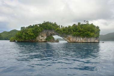 Palau takımadasındaki Arch Rock Adası, Mikronezya