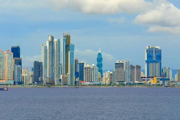 Panama Şehri 'nin Kıyı Panoraması