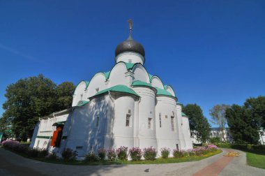 Moskova çevresindeki Alexsandrov kasabasındaki Ortodoks Kilisesi