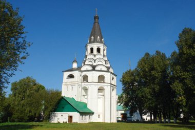 Moskova çevresindeki Alexsandrov kasabasındaki Ortodoks Kilisesi