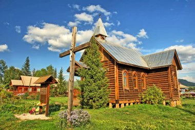  Wierszyna - Irkutsk, Rusya 'nın kuzeyindeki Ida Nehri' nde Polonyalı göçmenler tarafından kurulan bir köy                              