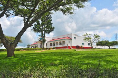 Yeni Ruanda Kralının Ruanda Sarayı Kral III. Mutara Rudahigwa (Rukari), Nyanza