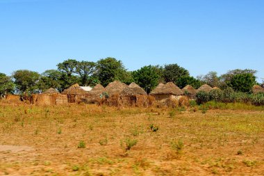 Senegal, Afrika 'daki Geleneksel Köy