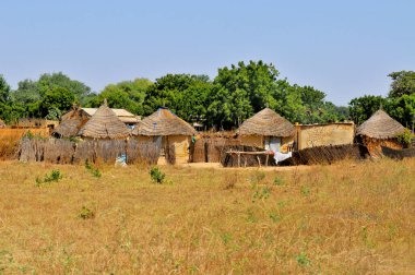 Senegal, Afrika 'daki Geleneksel Köy