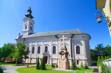 Serbian Orthodox Church of the Saint George in  Novi Sad  - the capital of the autonomous province of Vojvodina, Serbia