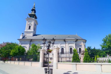 Serbian Orthodox Church of the Saint George in  Novi Sad  - the capital of the autonomous province of Vojvodina, Serbia