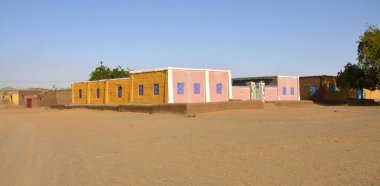 Orta Sudan 'da tipik kırsal mimari