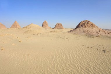 Nuri - Sudan 'daki Kush kraliyet ailesinin piramitleri