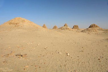 Nuri - Sudan 'daki Kush kraliyet ailesinin piramitleri