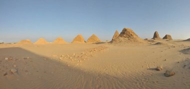 Nuri - Sudan 'daki Kush kraliyet ailesinin piramitleri