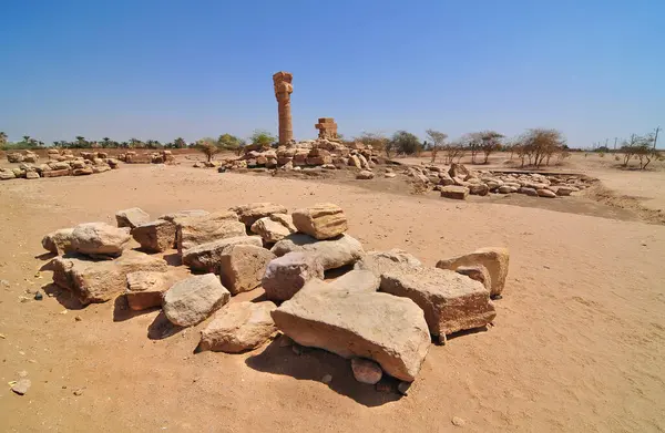Sudan 'da Amenhotep III tarafından inşa edilen Sedeinga tapınağı.