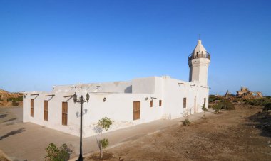 Sudan 'ın eski Suakin limanındaki Türk limanındaki cami                               