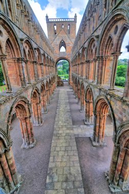 Jedburgh Abbey, İskoçya 'nın Jedburgh şehrinde bulunan harabe bir Augustinian manastırı.