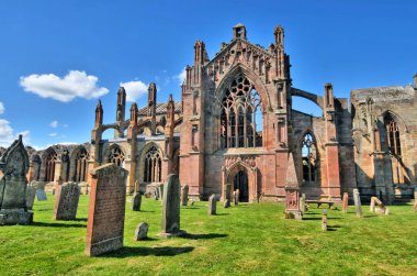 Aziz Mary Manastırı - Melrose 'daki kilise tarikatının yıkılmış manastırı