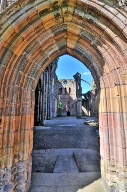 Aziz Mary Manastırı - Melrose 'daki kilise tarikatının yıkılmış manastırı