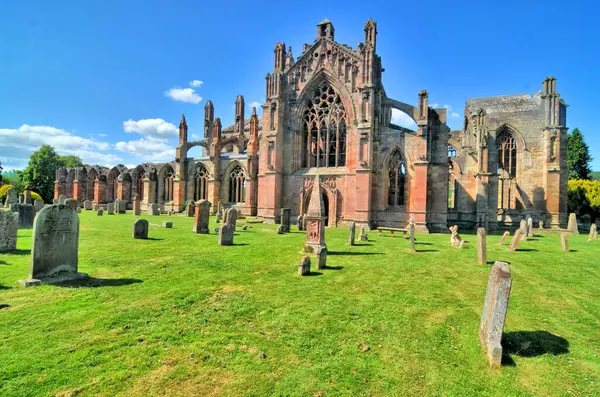 Aziz Mary Manastırı - Melrose 'daki kilise tarikatının yıkılmış manastırı