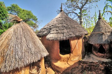 Togo 'nun kuzeybatısındaki Kara Bölgesi Bassar iline bağlı Bandjeli köyü.