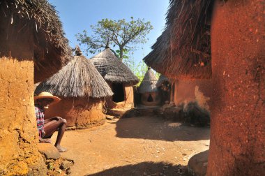 Togo 'nun kuzeybatısındaki Kara Bölgesi Bassar iline bağlı Bandjeli köyü.