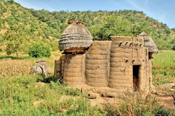 Togo 'daki Tammari halkının geleneksel evlerini çamur tuğlası aldı.                               