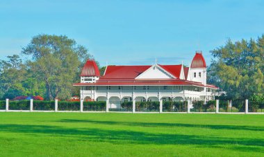 Tonga Krallığı 'nın Nuku' daki kraliyet sarayı.