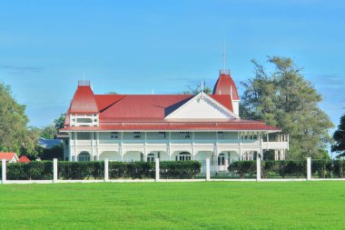 Tonga Krallığı 'nın Nuku' daki kraliyet sarayı.
