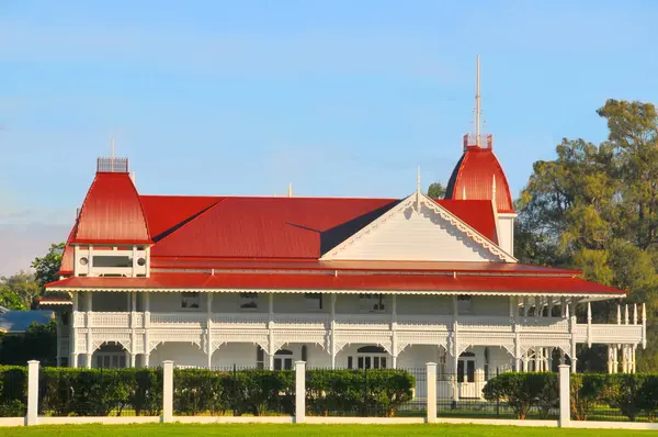 Tonga Krallığı 'nın Nuku' daki kraliyet sarayı.