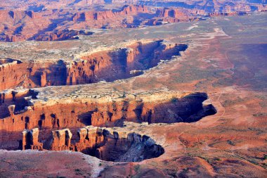 Utah 'ın güneydoğusundaki Canyonlands Ulusal Parkı.