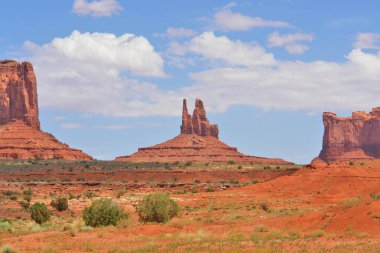 ABD 'nin ArizonaUtah sınırındaki Anıt Vadisi.