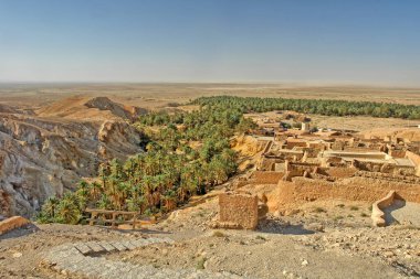 Tunus 'un Chibika Kanyonu Tamagra, Sahra Çölü