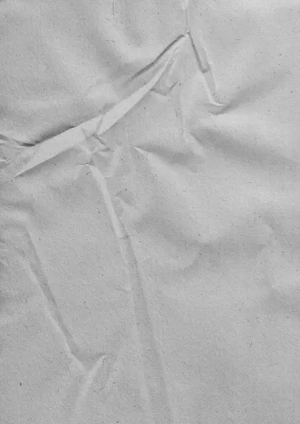 Белая Бумага Морщины Фон Текстура Дизайна Макета — стоковое фото