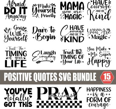 Pozitif Alıntılar SVG Çubuğu