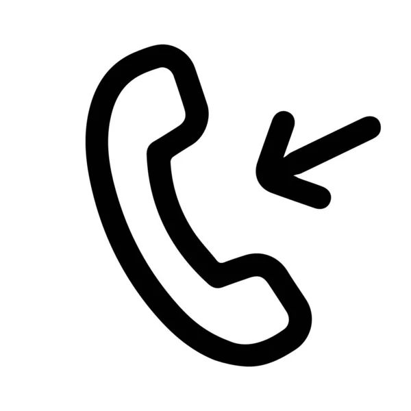 Telefonverbindung Icon Design Und Vektor Illustration — Stockvektor