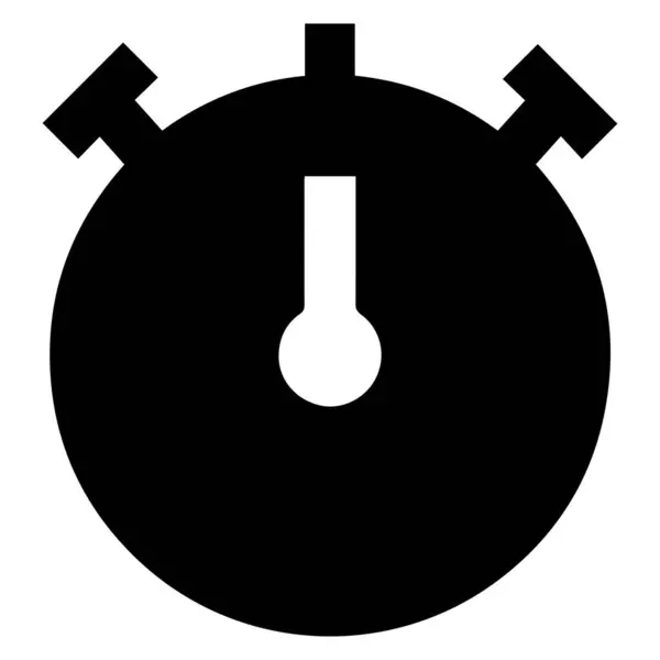 Stopwatch Ikona Projekt Wektor Ilustracja — Wektor stockowy