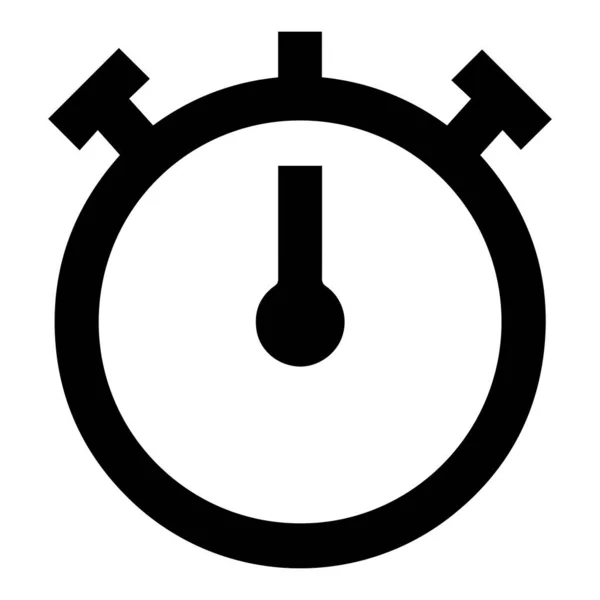 Stopwatch Simge Tasarımı Vektör Illüstrasyonu — Stok Vektör