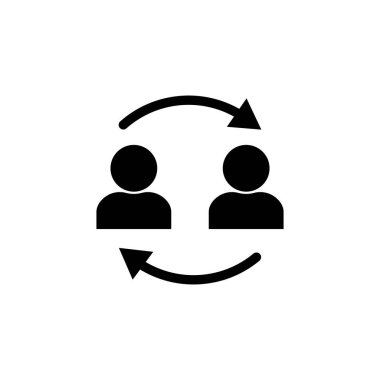 Yüksek kalite ve siyah biçim vektör simgelerini değiştir.