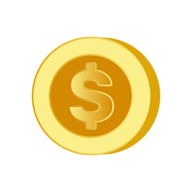 Dolar altın külçeleri vektör illüstrasyon tasarımı.