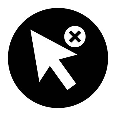 Beyaz arkaplan tasarımındaki seçim simgesi çizimini sil.