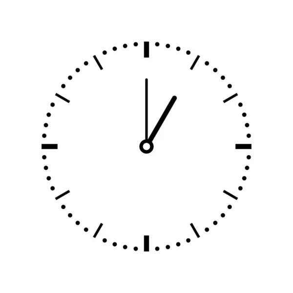 Modelo Design Ilustração Vetor Ícone Tempo Relógio —  Vetores de Stock