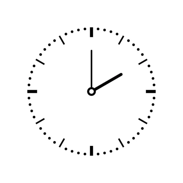 Plantilla Diseño Ilustración Vectores Icono Tiempo Reloj — Archivo Imágenes Vectoriales