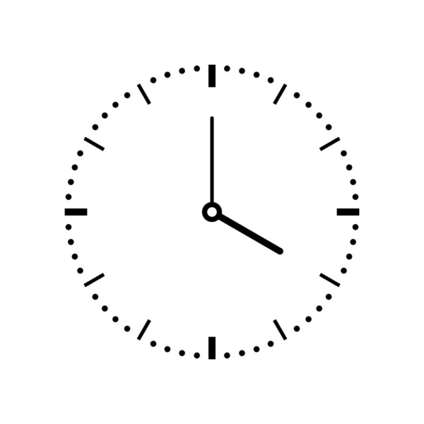 Plantilla Diseño Ilustración Vectores Icono Tiempo Reloj — Archivo Imágenes Vectoriales