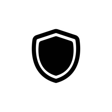 Güvenlik kalkanı simgeleri, güvenlik kalkanları vektör illüstrasyon tasarımı.