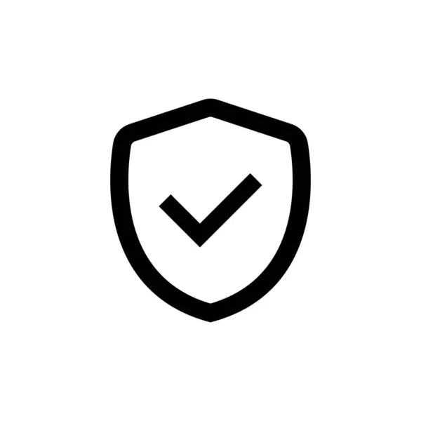 Sicherheitsschild Symbole Sicherheitsschilder Vektor Illustration Design — Stockvektor