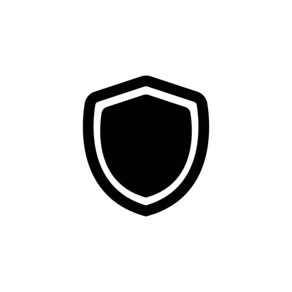 Ikony Osłon Projekt Ilustracji Wektorów Osłon Bezpieczeństwa — Wektor stockowy