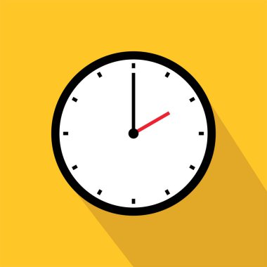 Saat zaman simgesi 02 simgesi beyaz arkaplan tasarımında izole edildi.