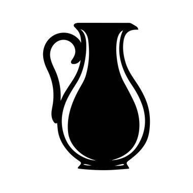 Jug icon isolated on white background. Vector illustration.